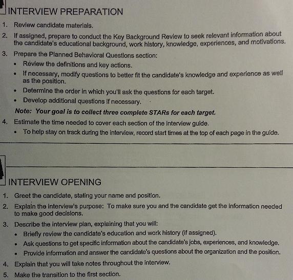 STEP3 2 0Interview preparation and opening